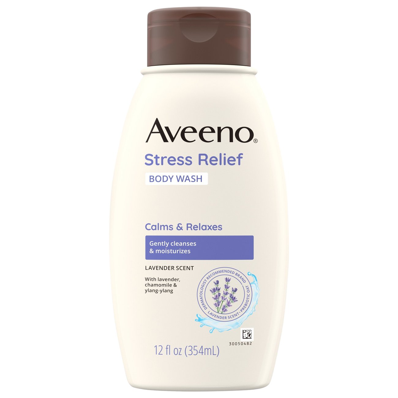 Aveeno Stress Relief Body Wash Lavender Scent Shop Body Wash at HEB