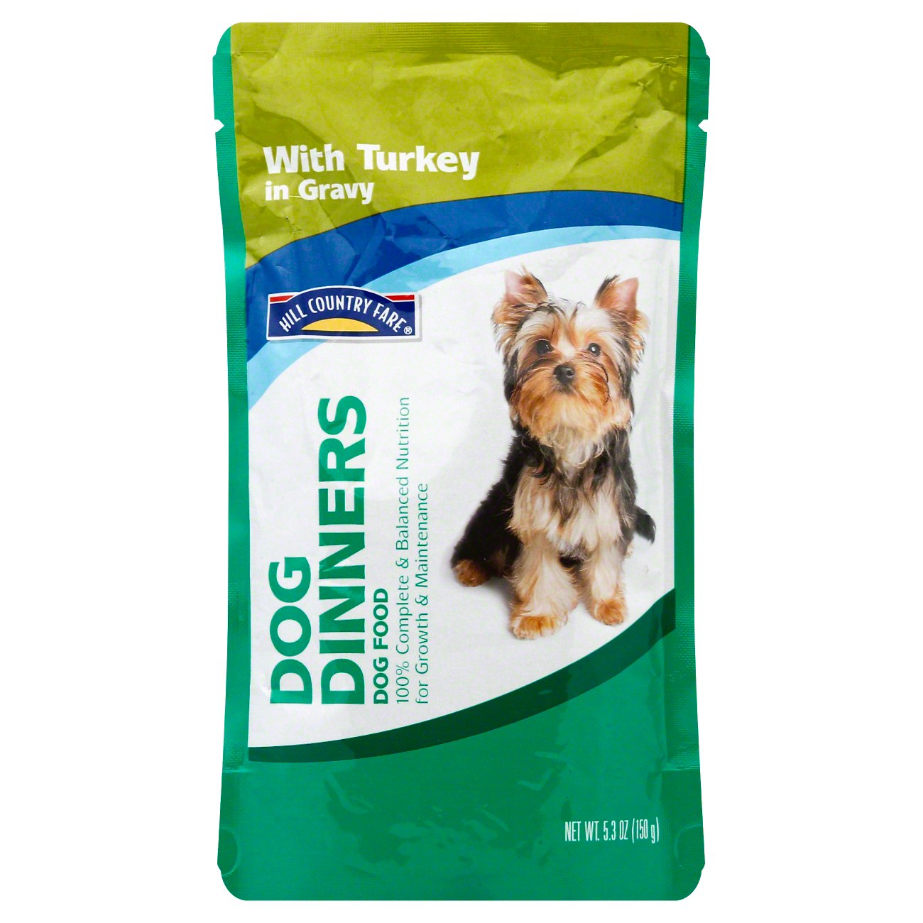 Hill Country Fare Dog Dinners Complete and Balanced with Turkey in Gravy Wet Dog Food Shop