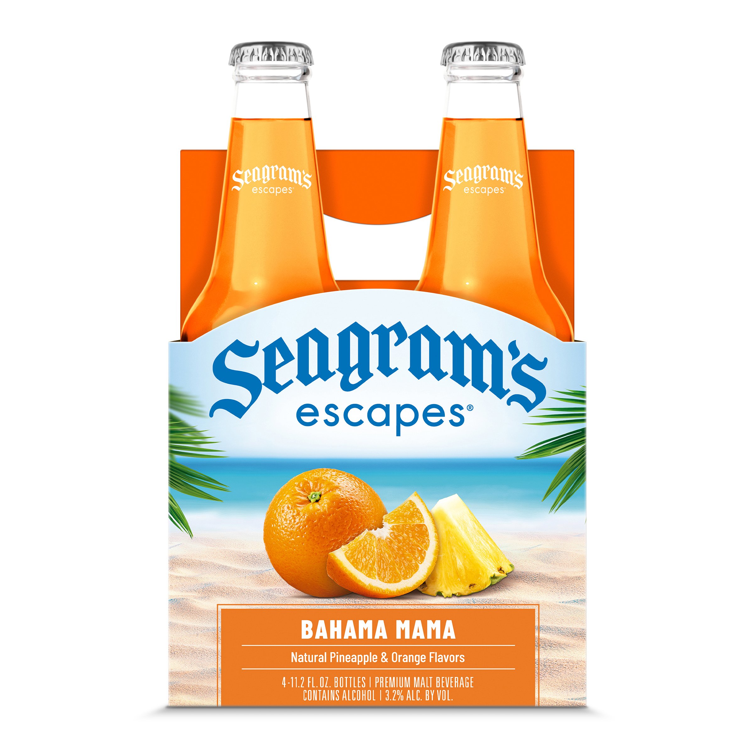 Seagram's Bahama Mama Bottles 4 pk Shop Malt beverages & coolers at HEB