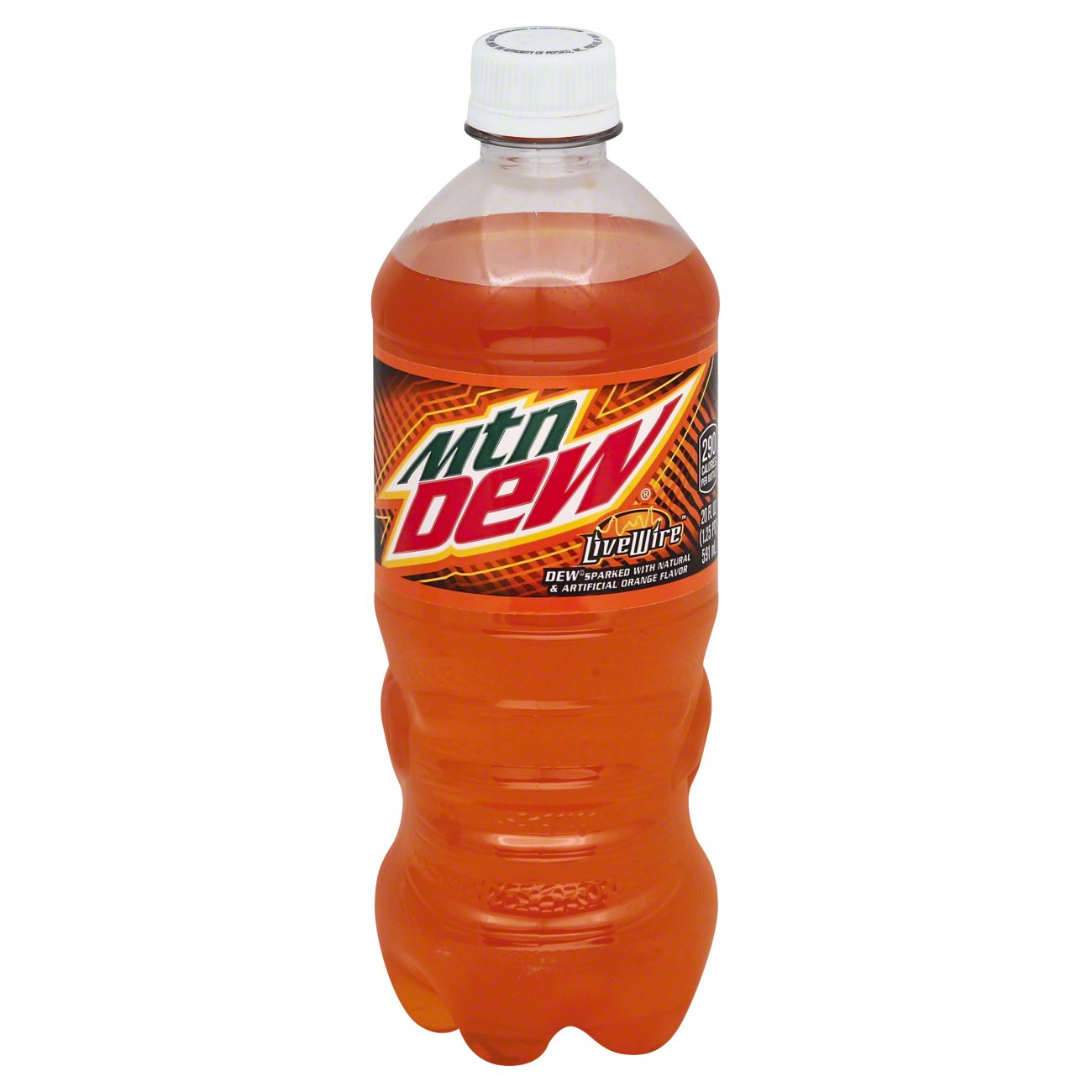 Mountain Dew Live Wire Orange Soda - Shop Soda at H-E-B