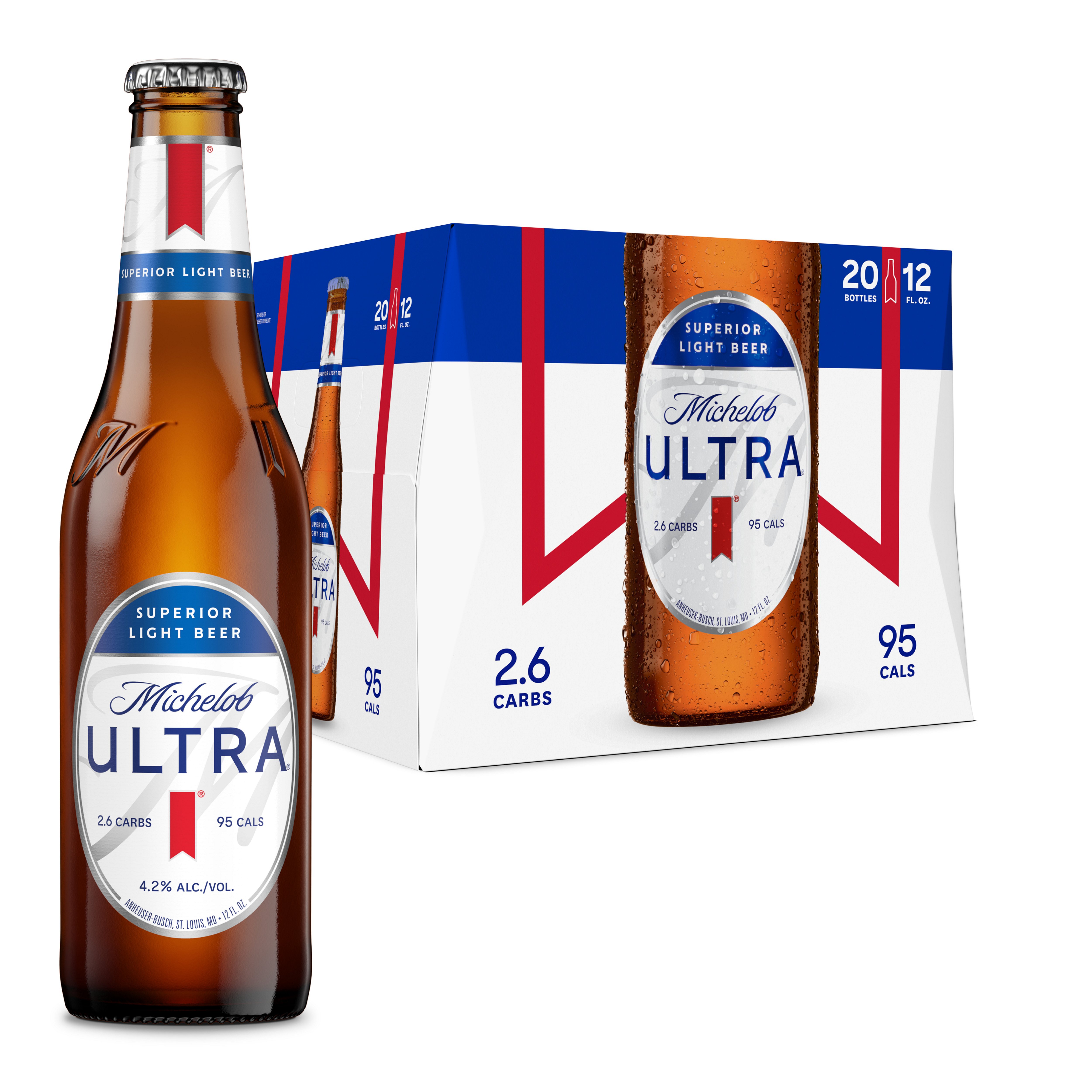 Michelob Ultra Beer 12 oz Bottles Shop Beer at HEB