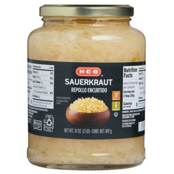 H-E-B Sauerkraut, 32 oz