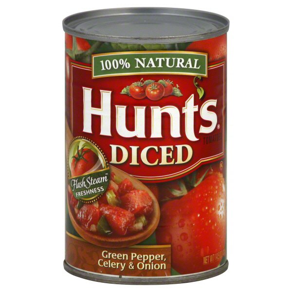 Hunt's Diced Tomatoes with Green Pepper Celery and Onion Shop