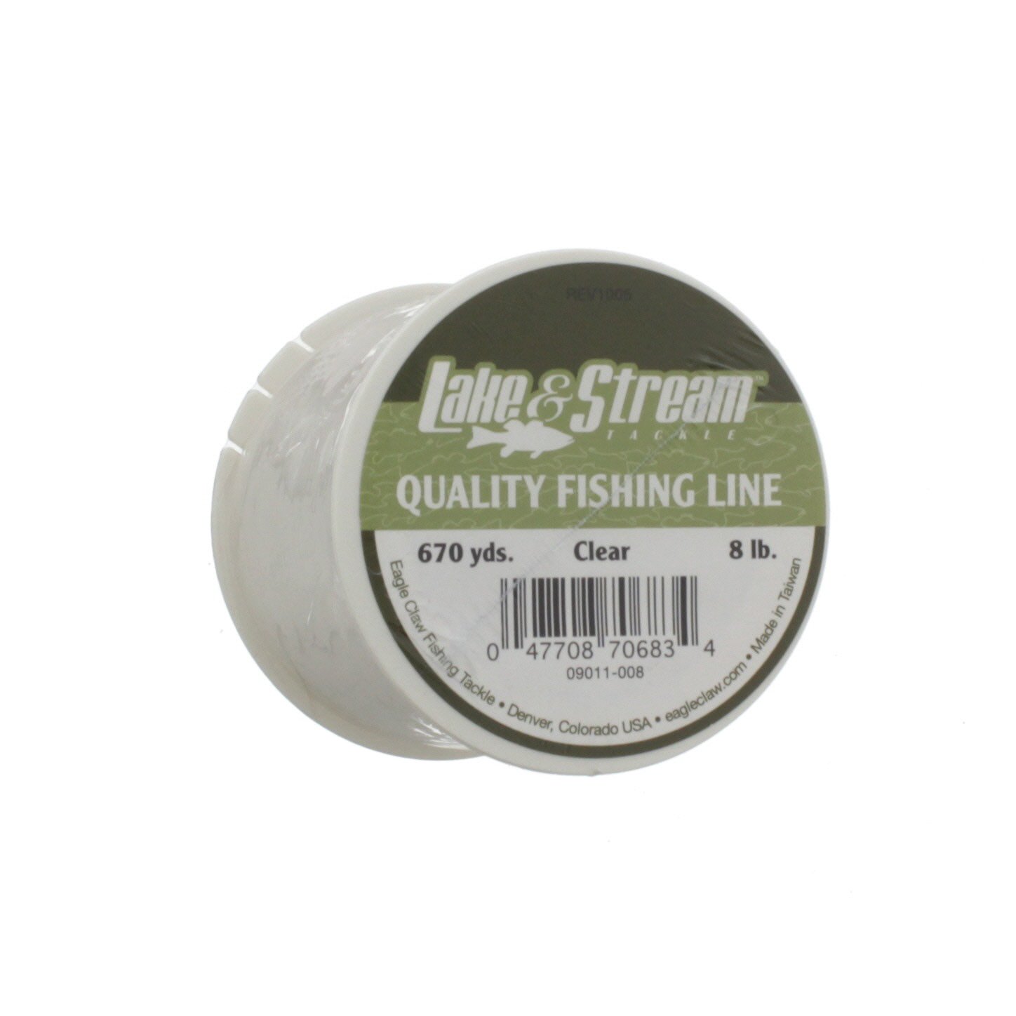 Eagle Claw Lake & Stream Clear Fishing Line 8lb 670yds Shop Fishing