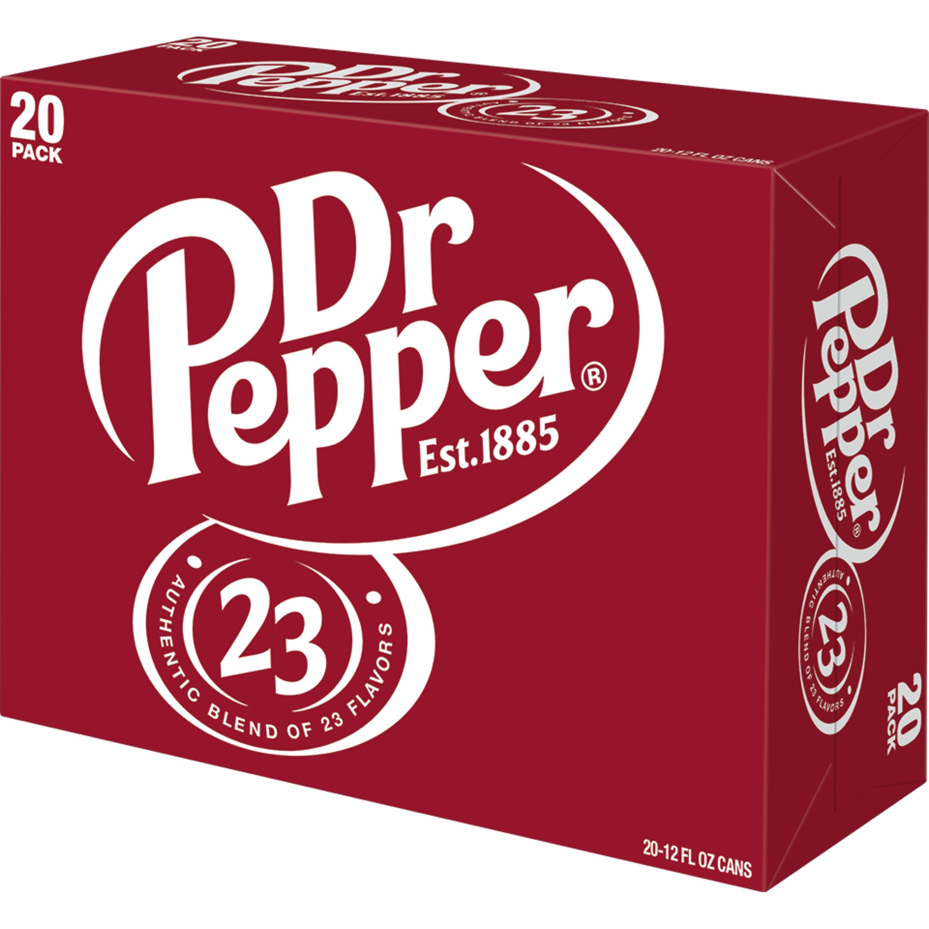 Dr Pepper Can Label