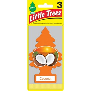 Little Trees Car Air Fresheners - Coconut, 3 pk