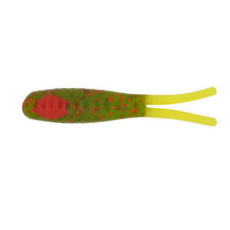 H&H Lure Company 3 Inch Green/Red Glow Spark Tail Lure - Shop