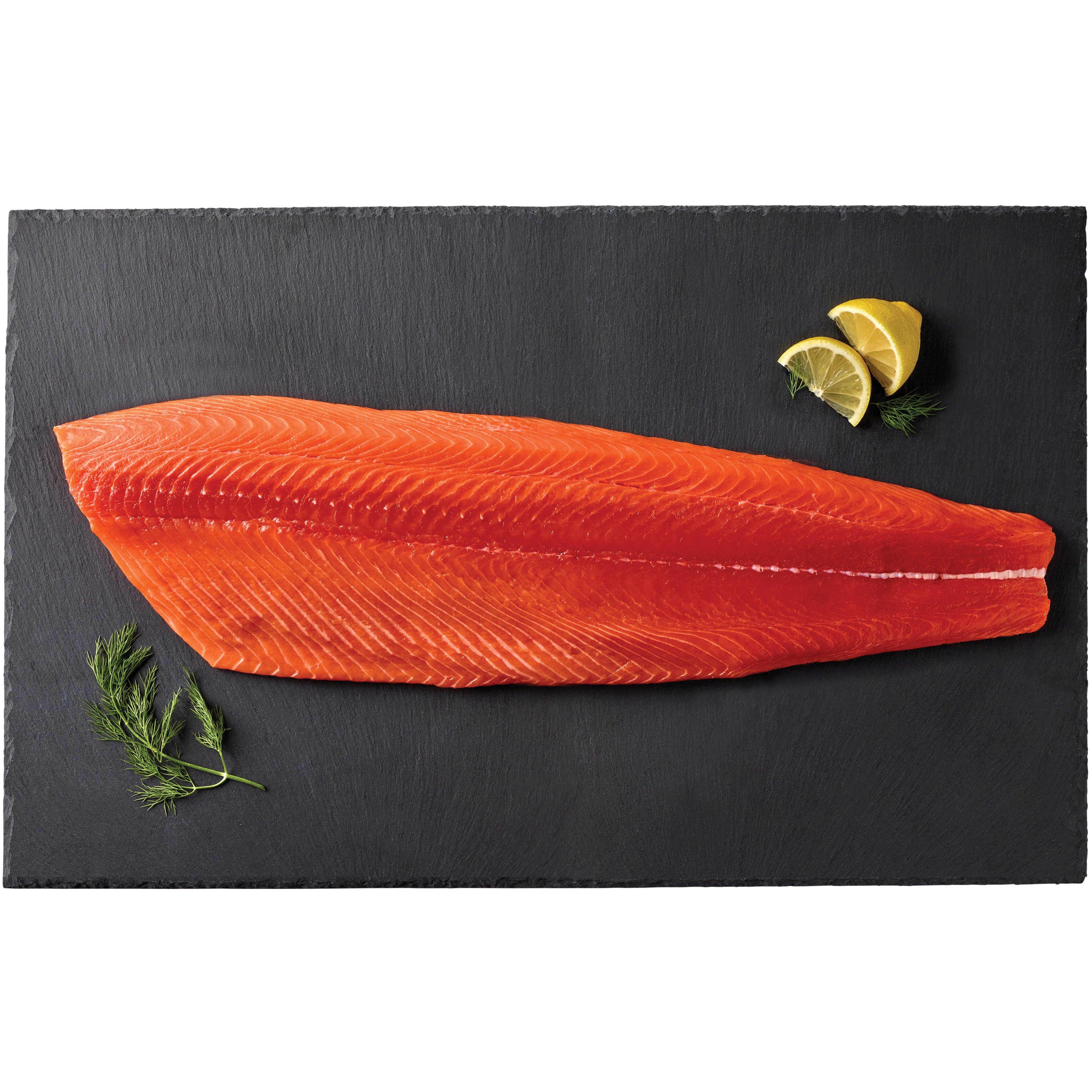 H-E-B Wild Caught Fresh Alaska King Salmon Fillet - Shop Fish At H-E-B