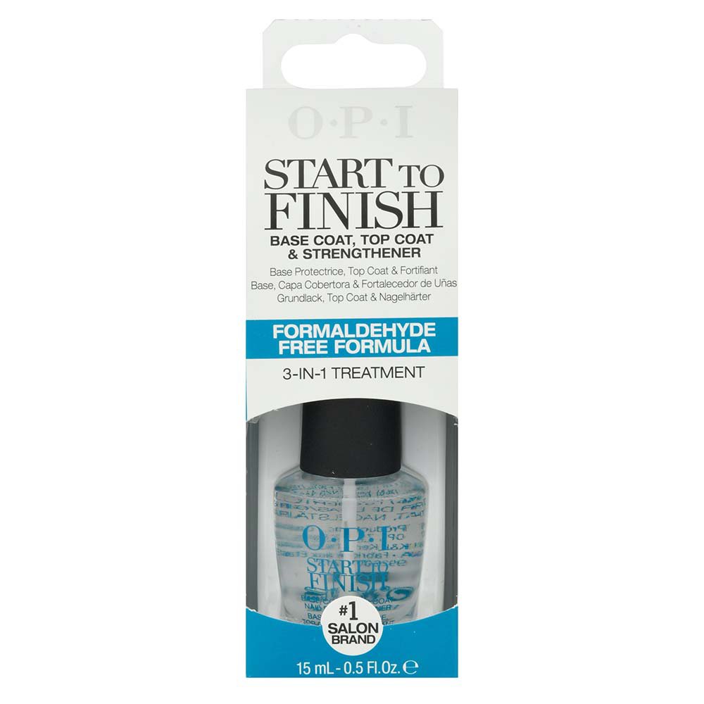 OPI Start To Finish Base & Top Coat Formaldehyde Free Shop Nail