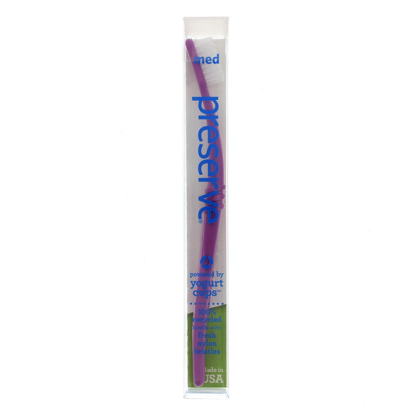 Preserve Medium Toothbrush - Colors May Vary; image 3 of 6