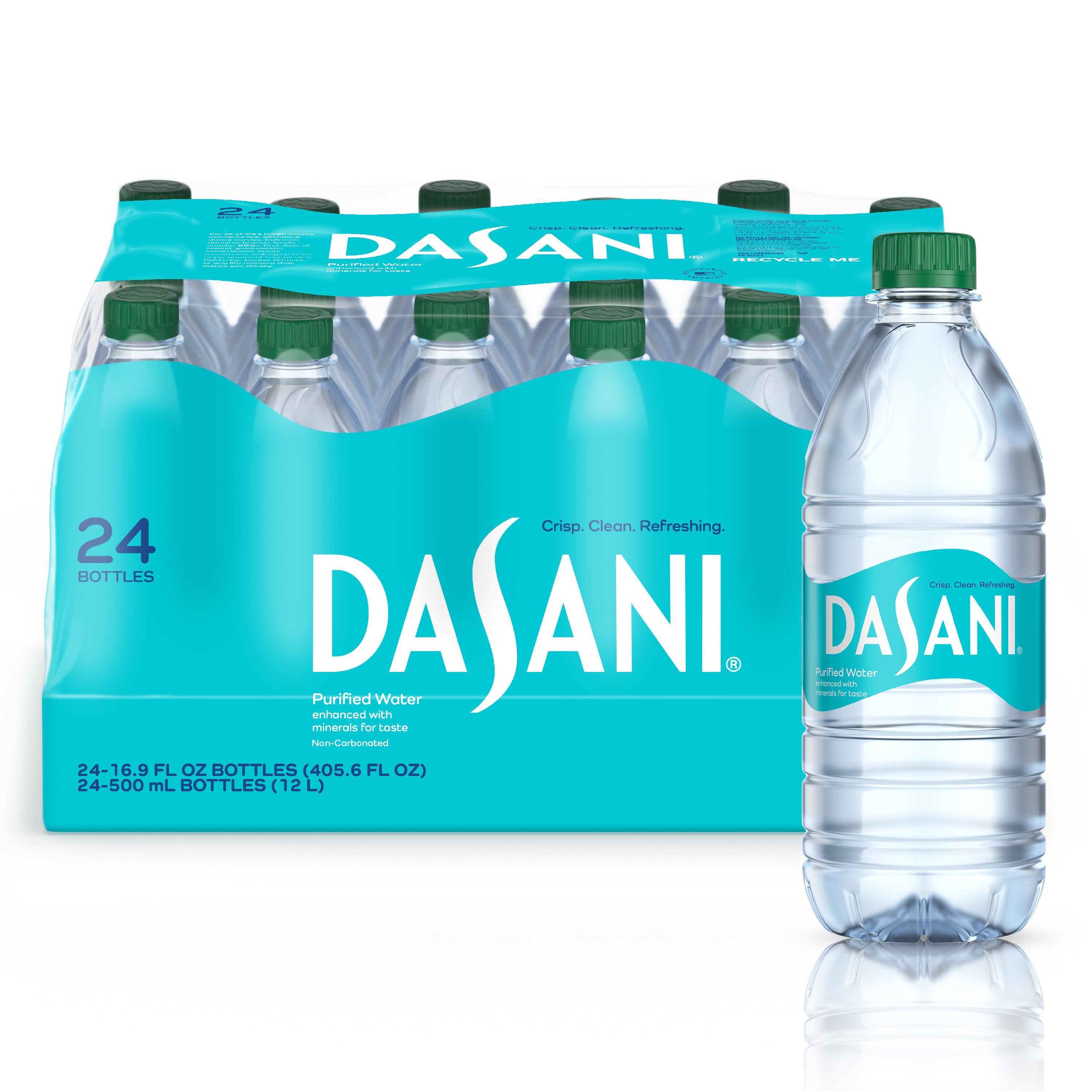 Dasani Purified Water .5 L Bottles - Shop Water at H-E-B