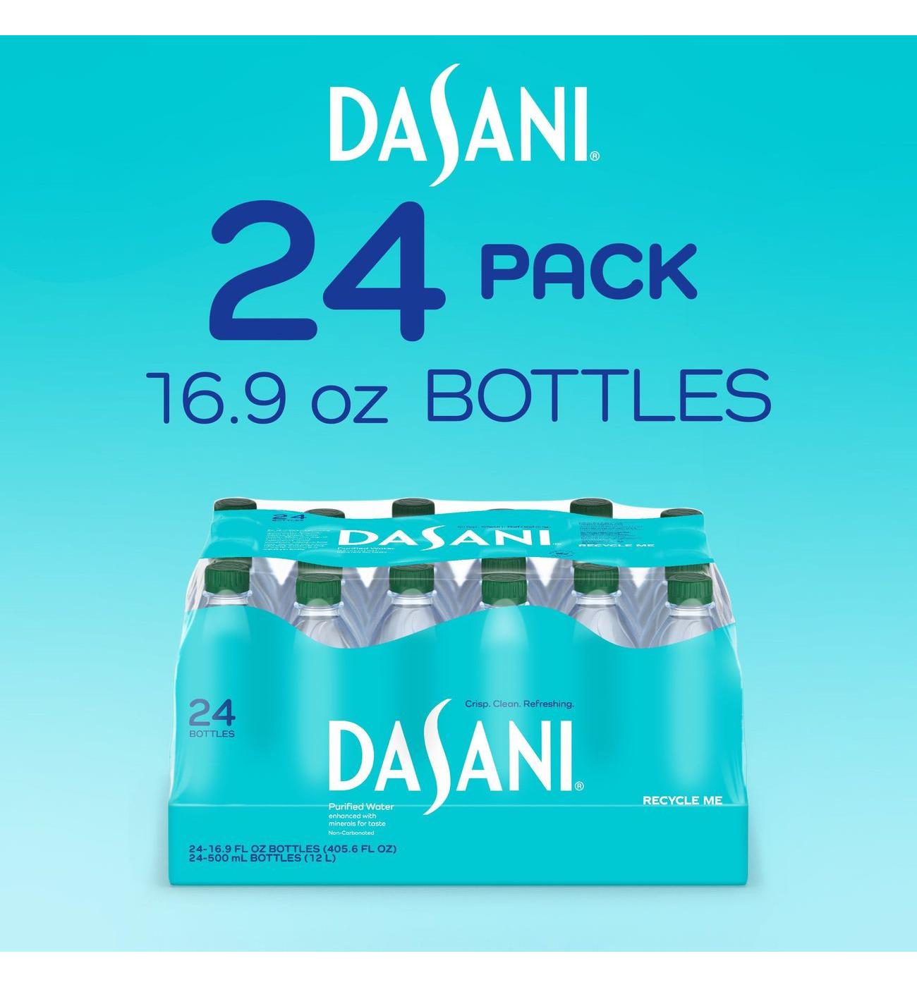 Dasani Purified Water Bottles Enhanced With Minerals; image 5 of 7