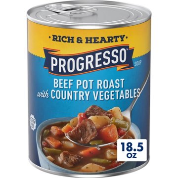 Progresso Rich & Hearty Beef Pot Roast with Country Vegetables Soup