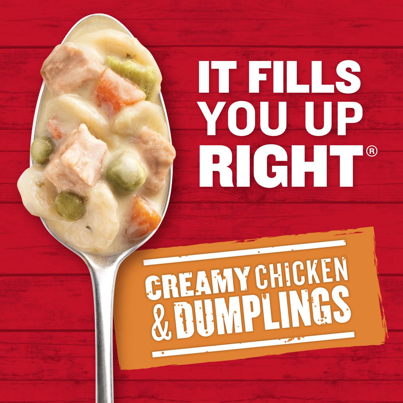 Campbell's Chunky Creamy Chicken & Dumplings Soup; image 6 of 9