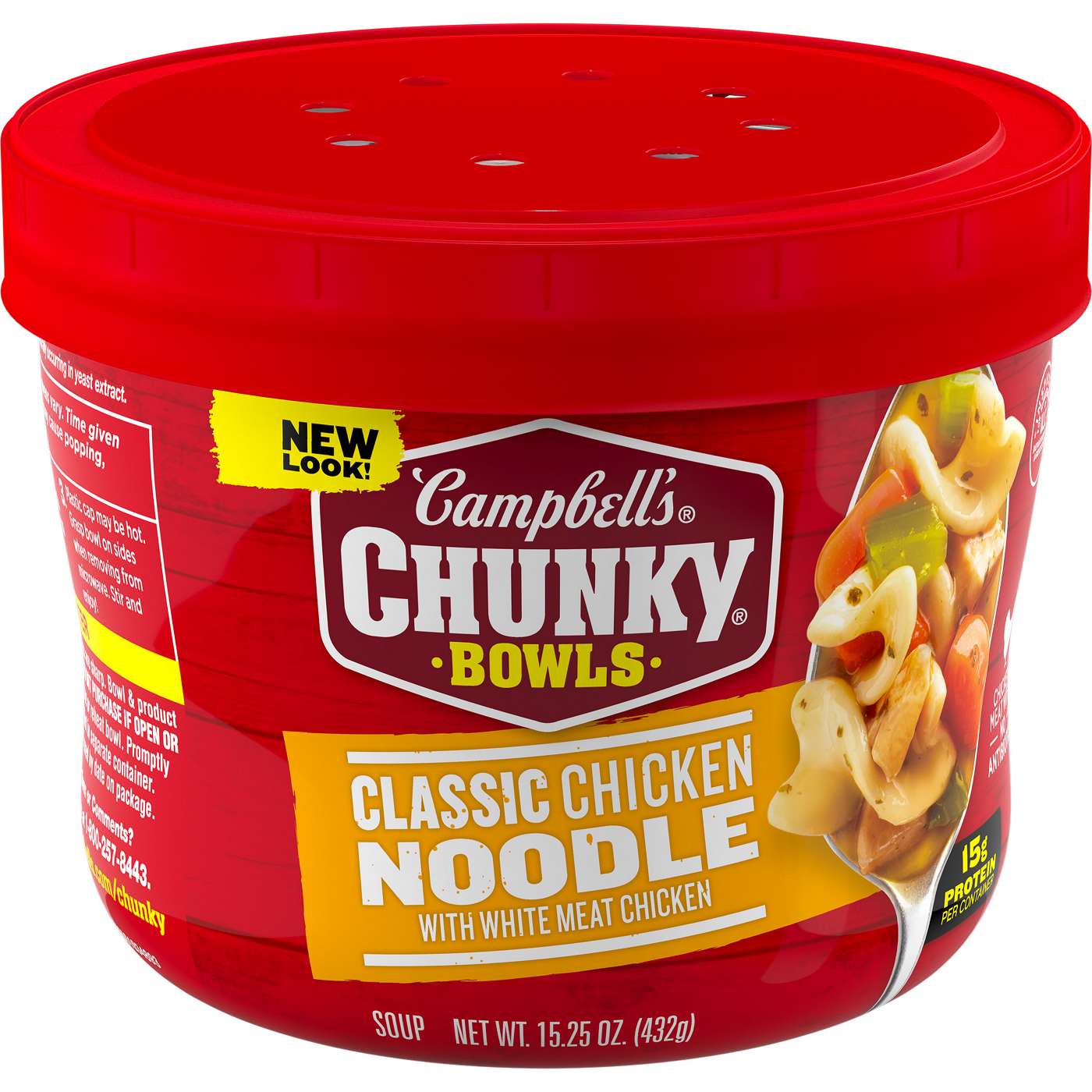 Campbell's Chunky Classic Chicken Noodle Soup; image 1 of 8