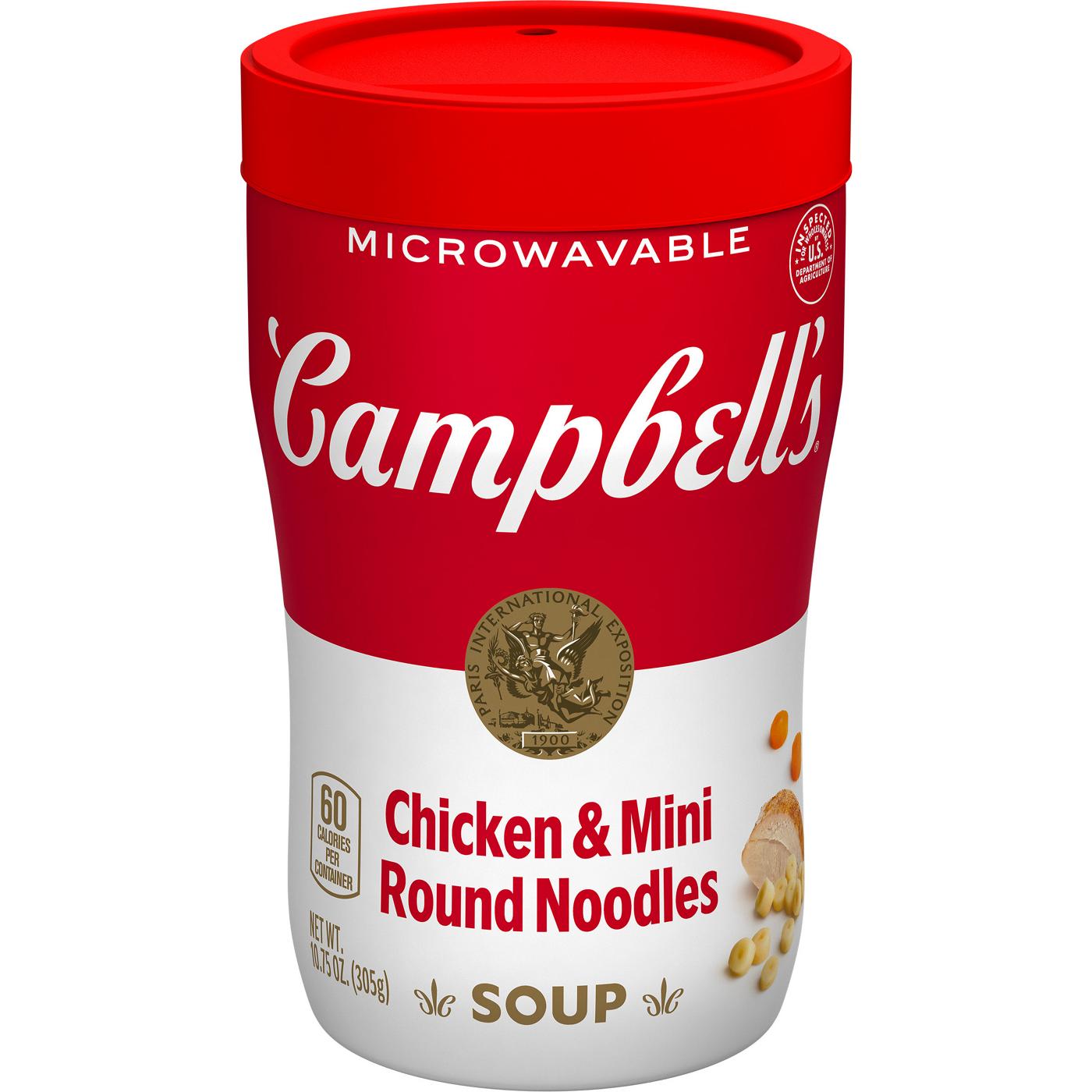 Campbell's Sipping Soup, Chicken & Mini Round Noodle Soup; image 1 of 9