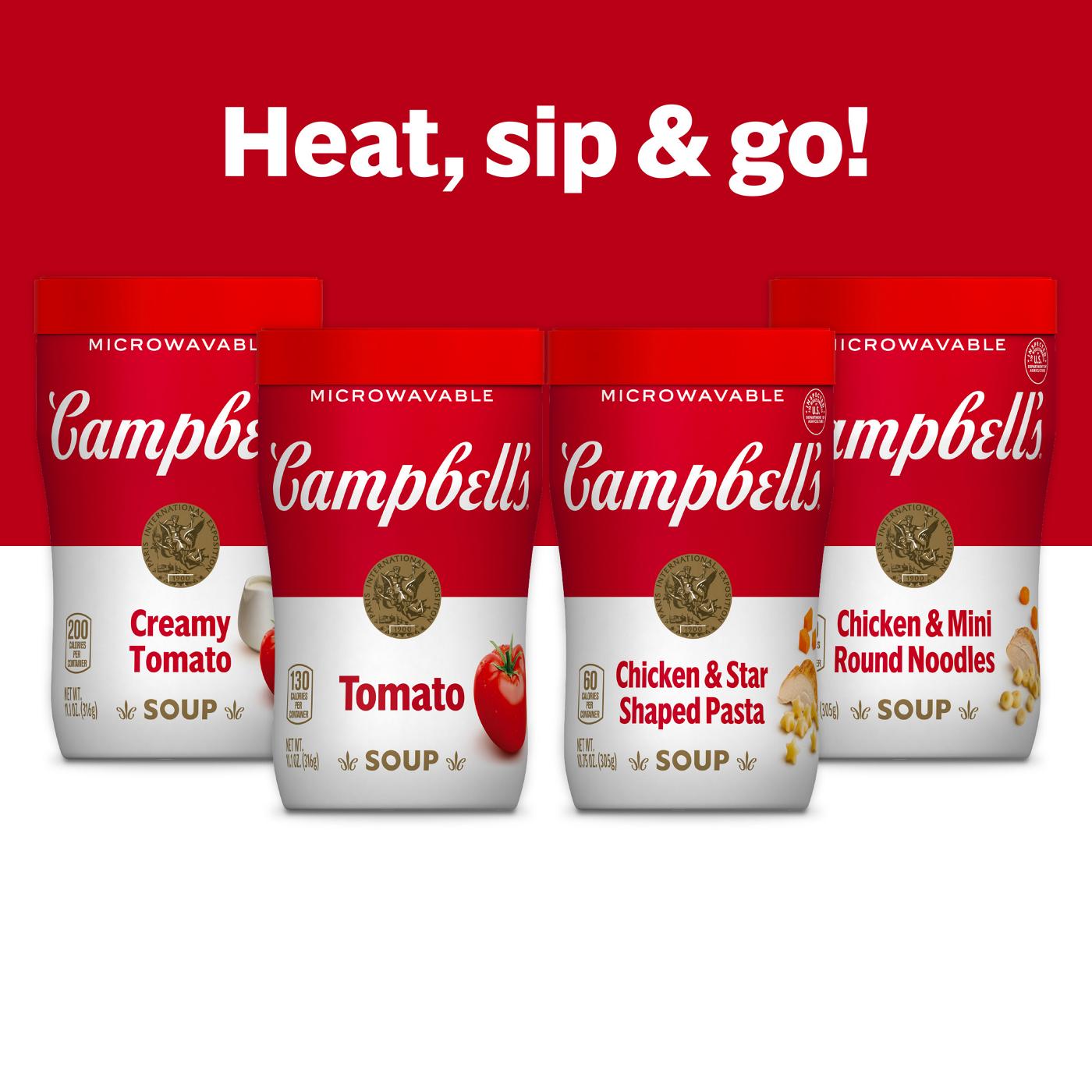 Campbell's Sipping Soup, Chicken & Mini Round Noodle Soup; image 4 of 9