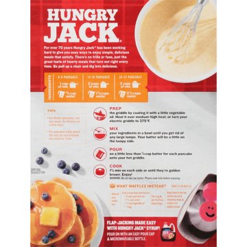 Hungry Jack Complete Buttermilk Pancake & Waffle Mix, 32 oz