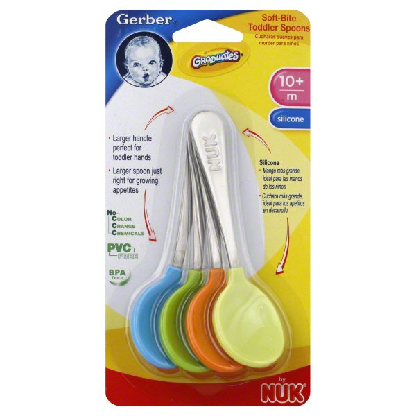 gerber silicone spoons