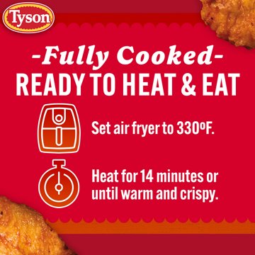Tyson Any'tizers Frozen Buffalo Style Hot Wings, 22 oz