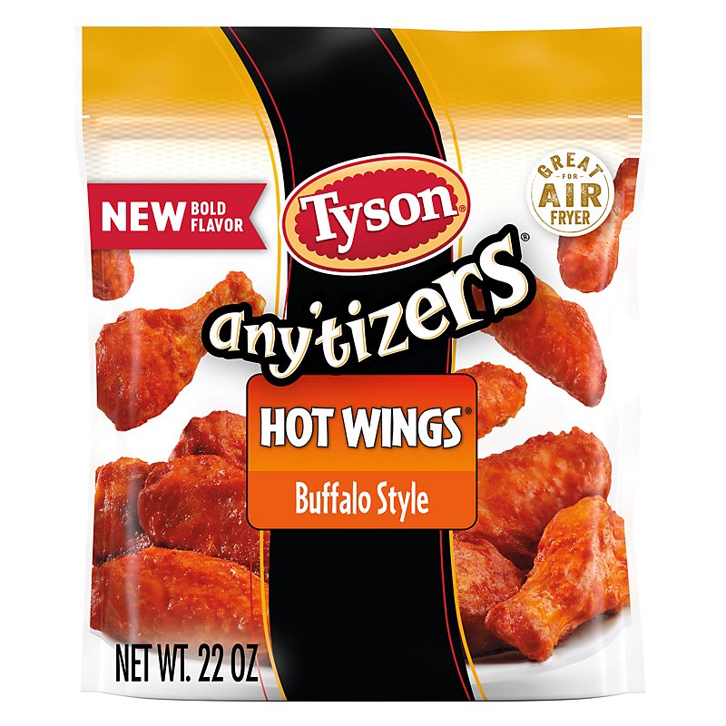 Tyson Any'tizers In Chicken Hot Wings - Meat at H-E-B