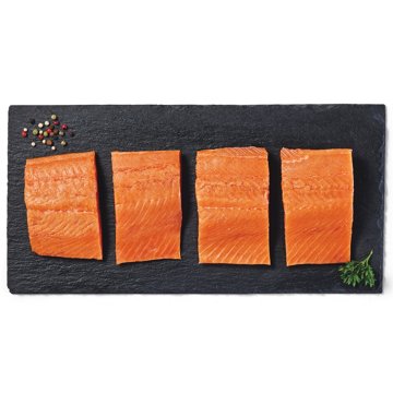 H-E-B Wild Caught Fresh Alaska Coho Salmon Fillet, lb
