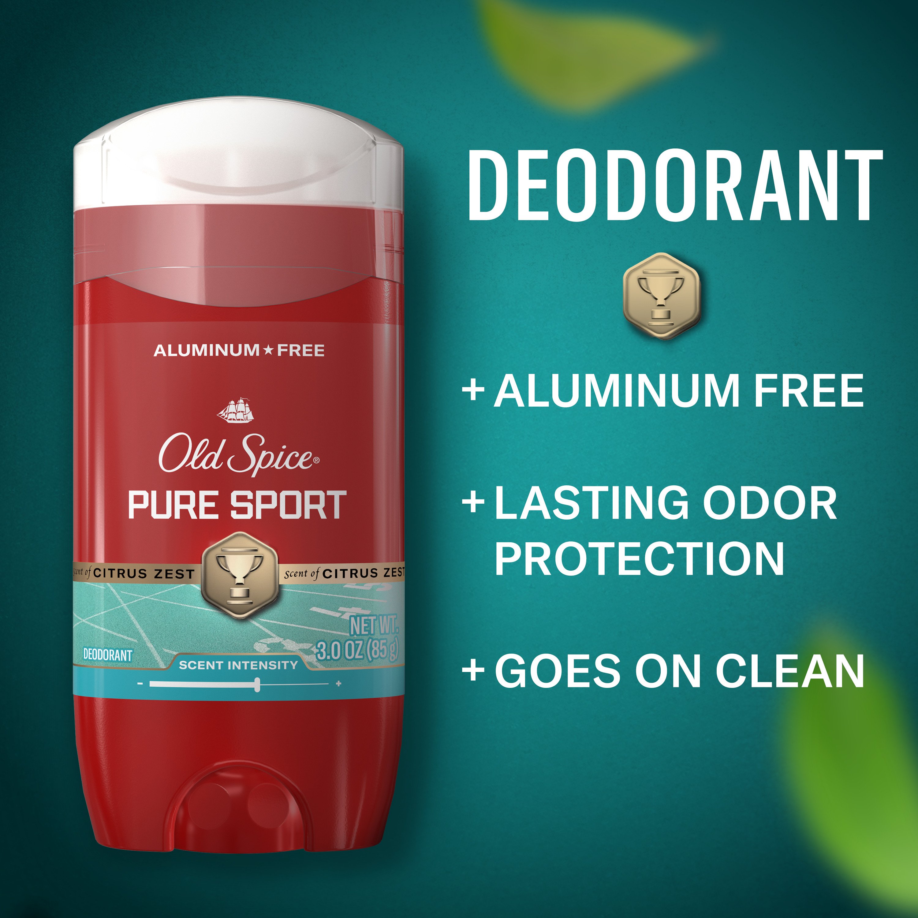 Old Spice Men's Deodorant Aluminum-Free, Pure Sport - Shop