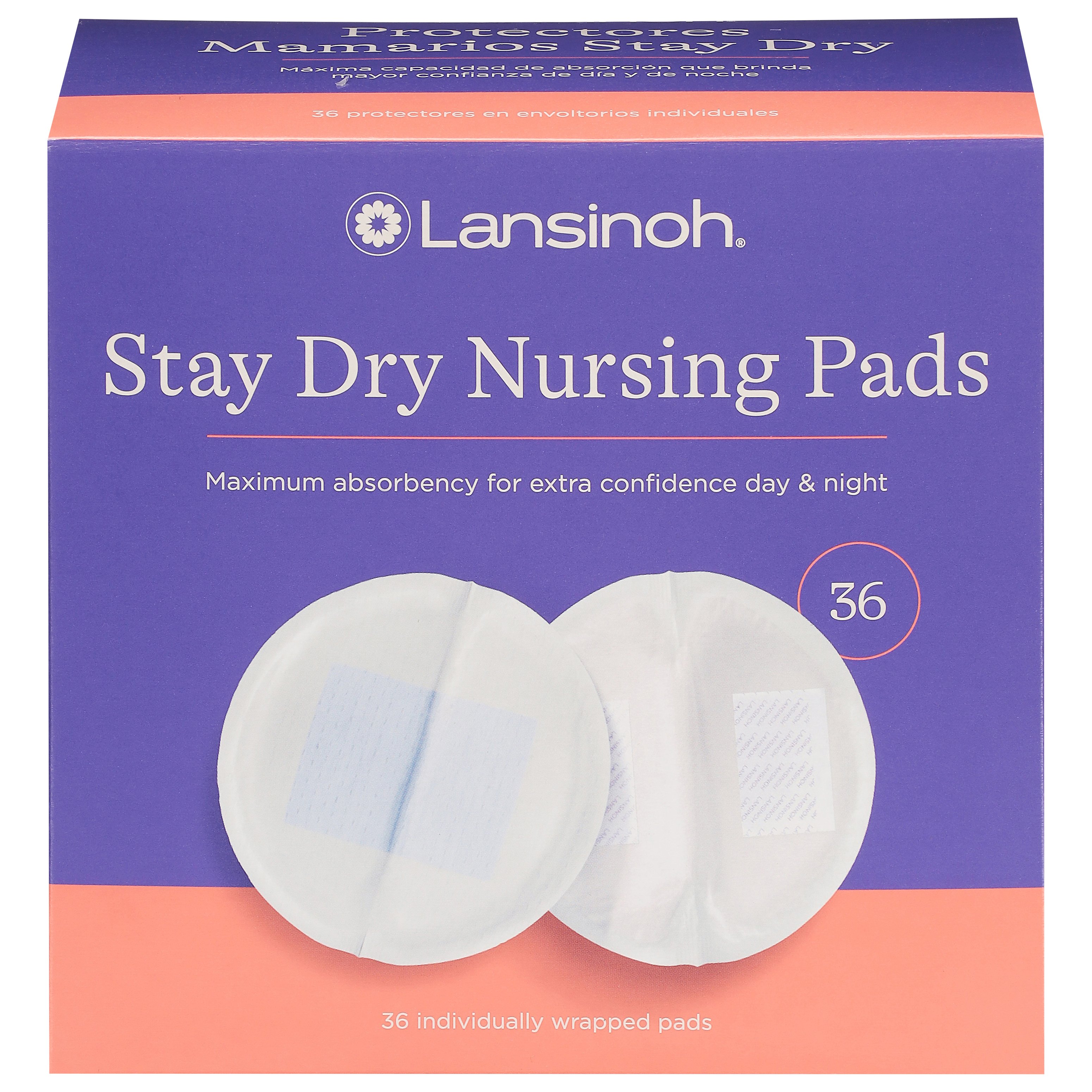 Lansinoh Stay Dry Breast Pads for Breastfeeding 200 Ct | Nursing Pads  Disposable | Breastfeeding Pads for Leaking | Disposable Nipple Pads |  Nursing