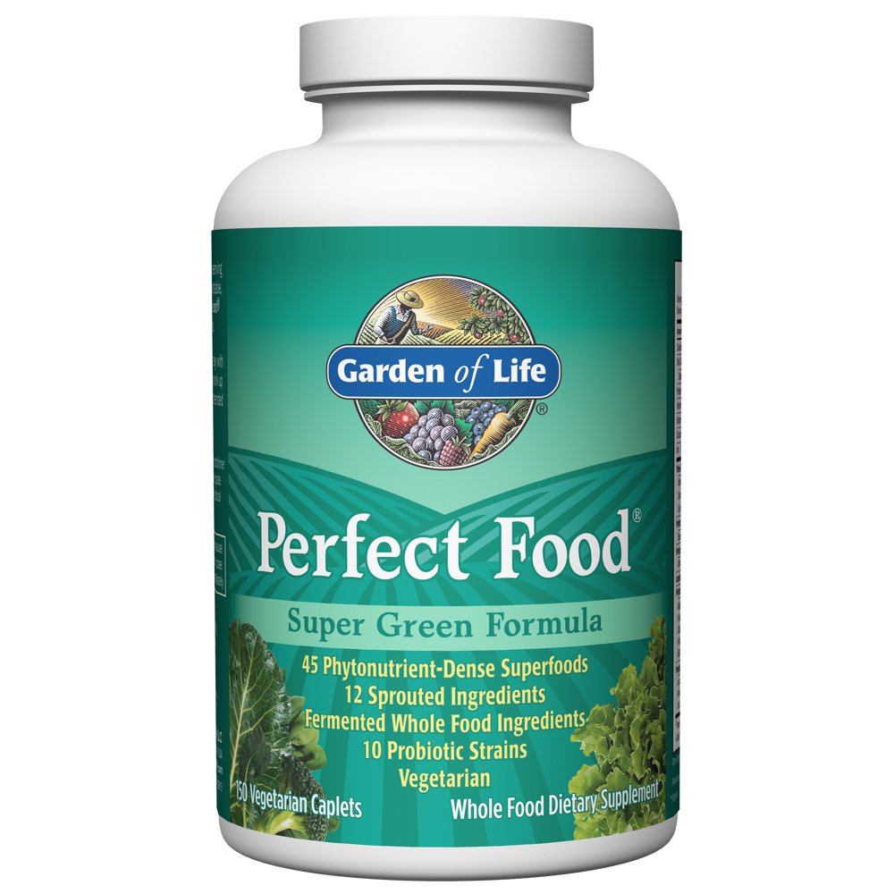 garden of life perfect food super green formula caplets