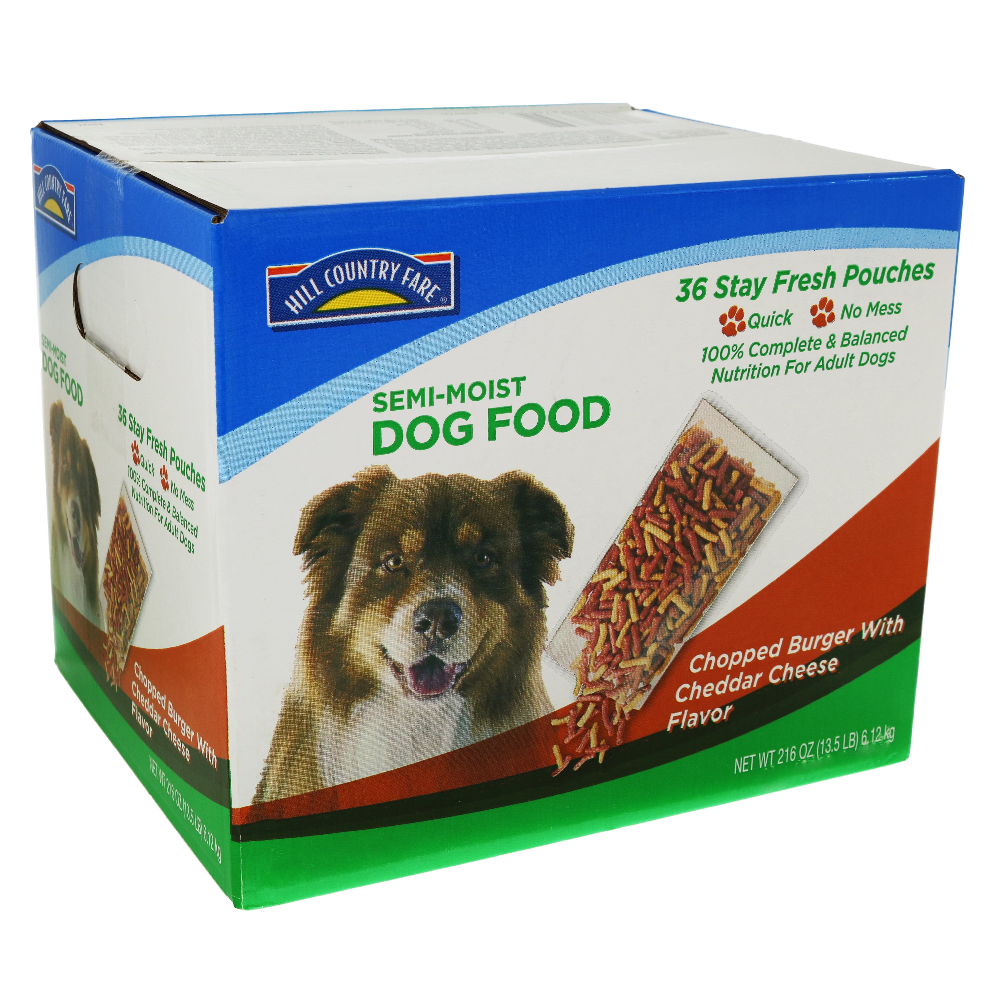 moist dog food