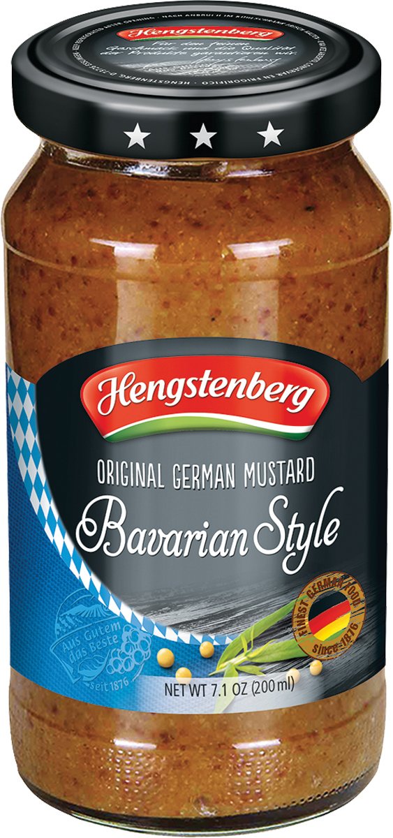 Hengstenberg Bavarian Style Sweet and Spicy Mustard Shop Mustard at HEB