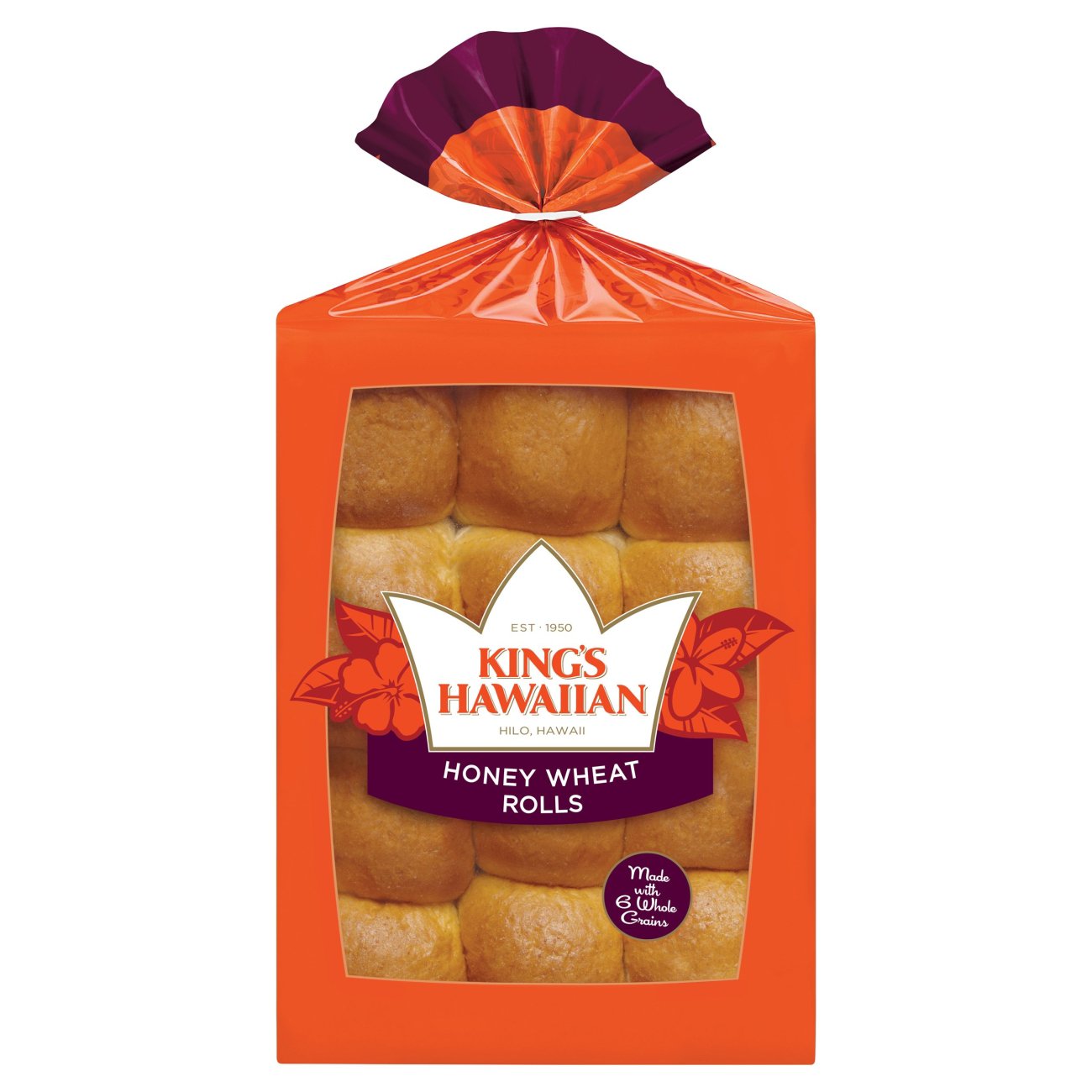 King's Hawaiian Honey Wheat Rolls - Shop Buns & rolls at H-E-B