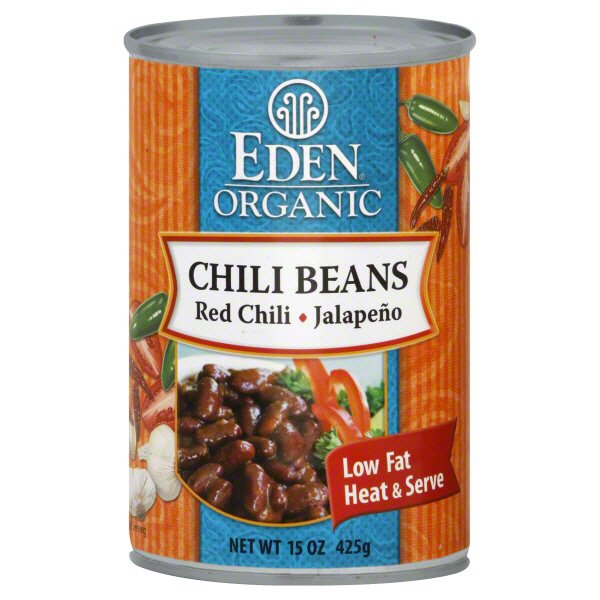 Eden Organic Chili Beans Shop Beans & legumes at HEB