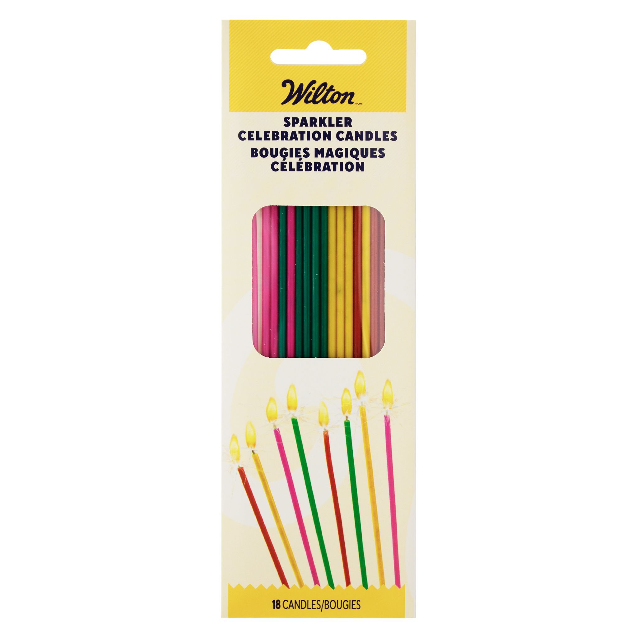 Wilton Assorted Colors Sparkler Candles Shop Kitchen & Dining at HEB