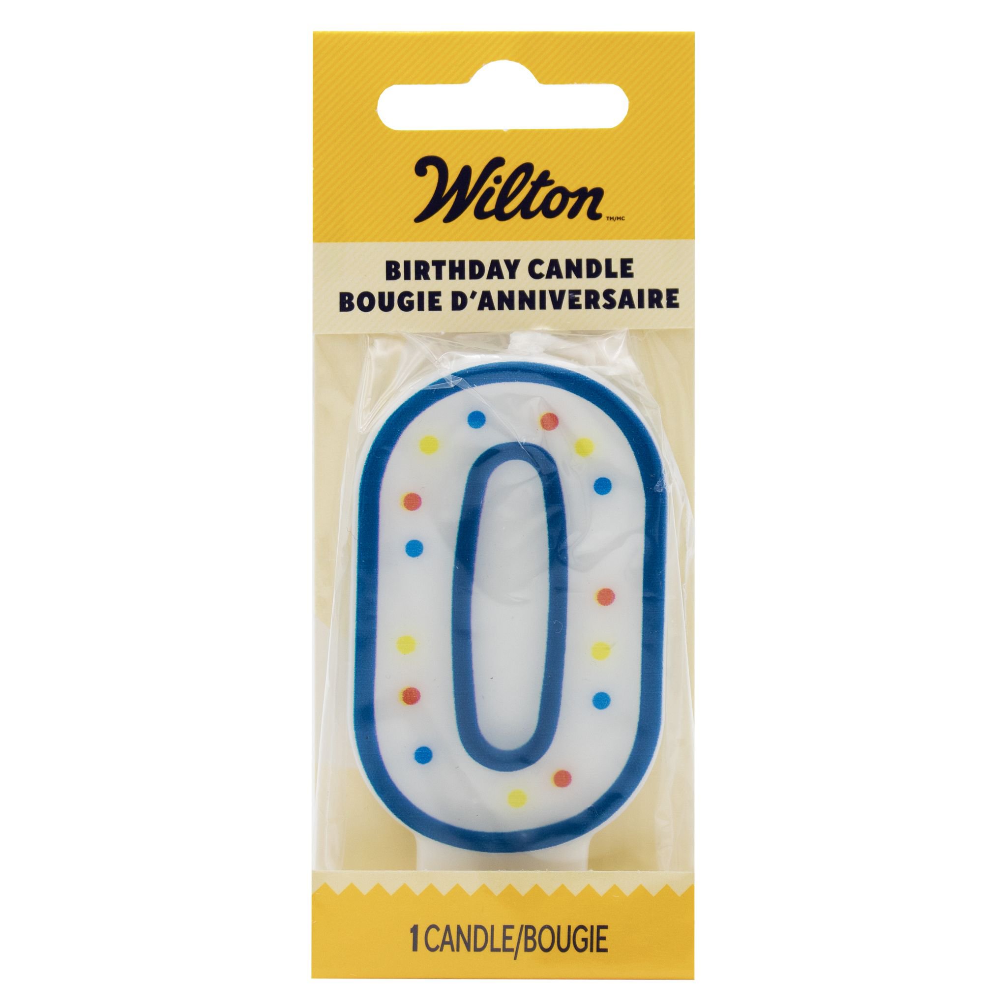 Wilton Numeral 0 Party Candle Shop Party Supplies At H E B