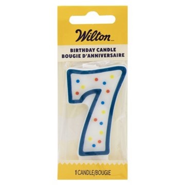 Wilton Numeral 7 Party Candle