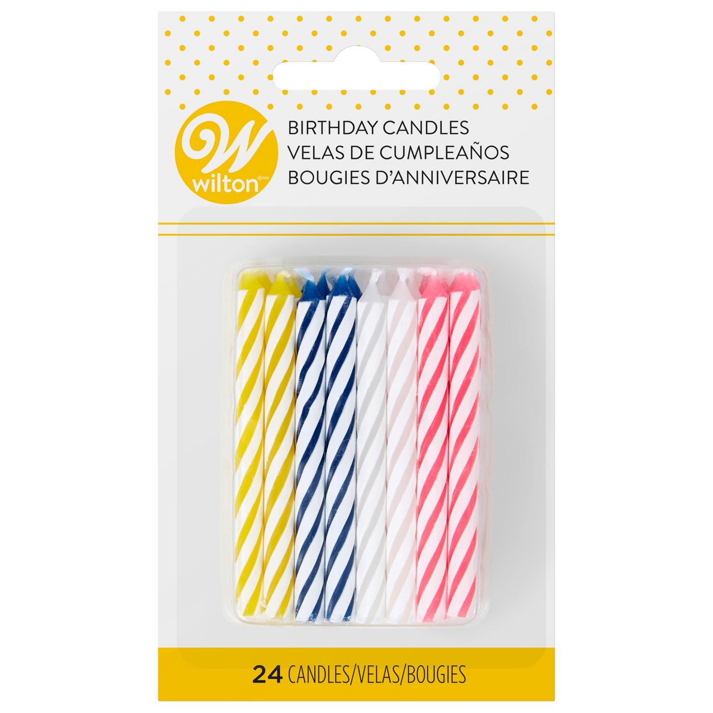 Wilton Assorted Colors Celebration Candles; image 1 of 2