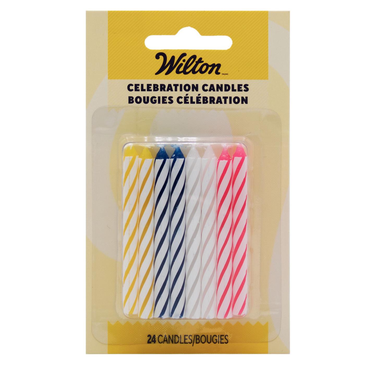 Wilton Assorted Colors Celebration Candles; image 1 of 2