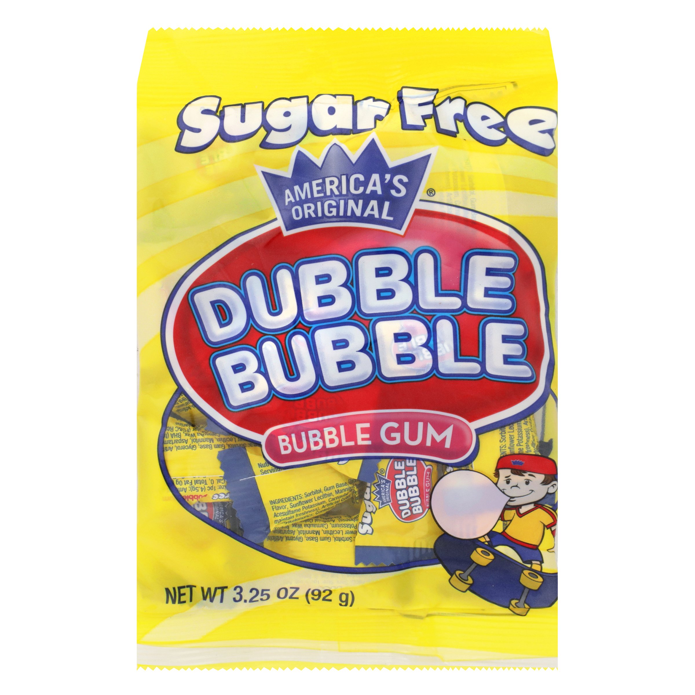 Dubble Bubble Sugar Free Bubble Gum Shop Gum Mints At H E B   000573938 1