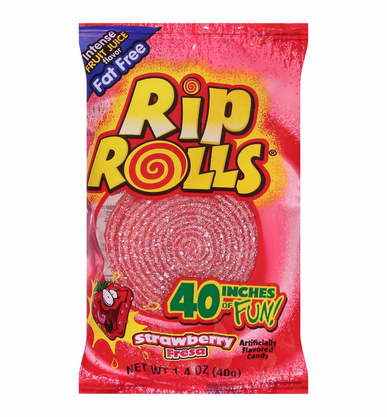 Rip Rolls Strawberry Candy; image 1 of 2