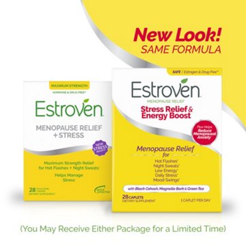 Estroven Menopause Relief + Stress