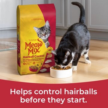 Meow Mix Hairball Control Dry Cat Food for Adult Cat