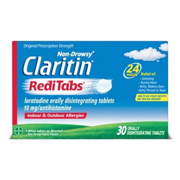 Claritin RediTabs 24 Hour Allergy Relief Tablets