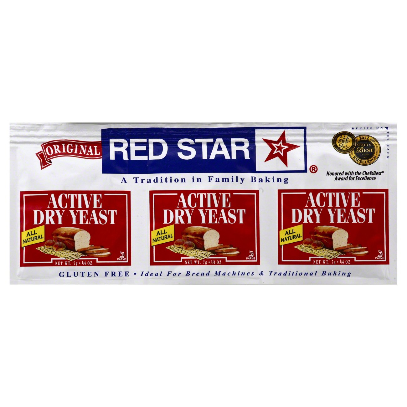 Red Star Active Dry Yeast 2 Lbs Best by 3/22 Ships Priority 