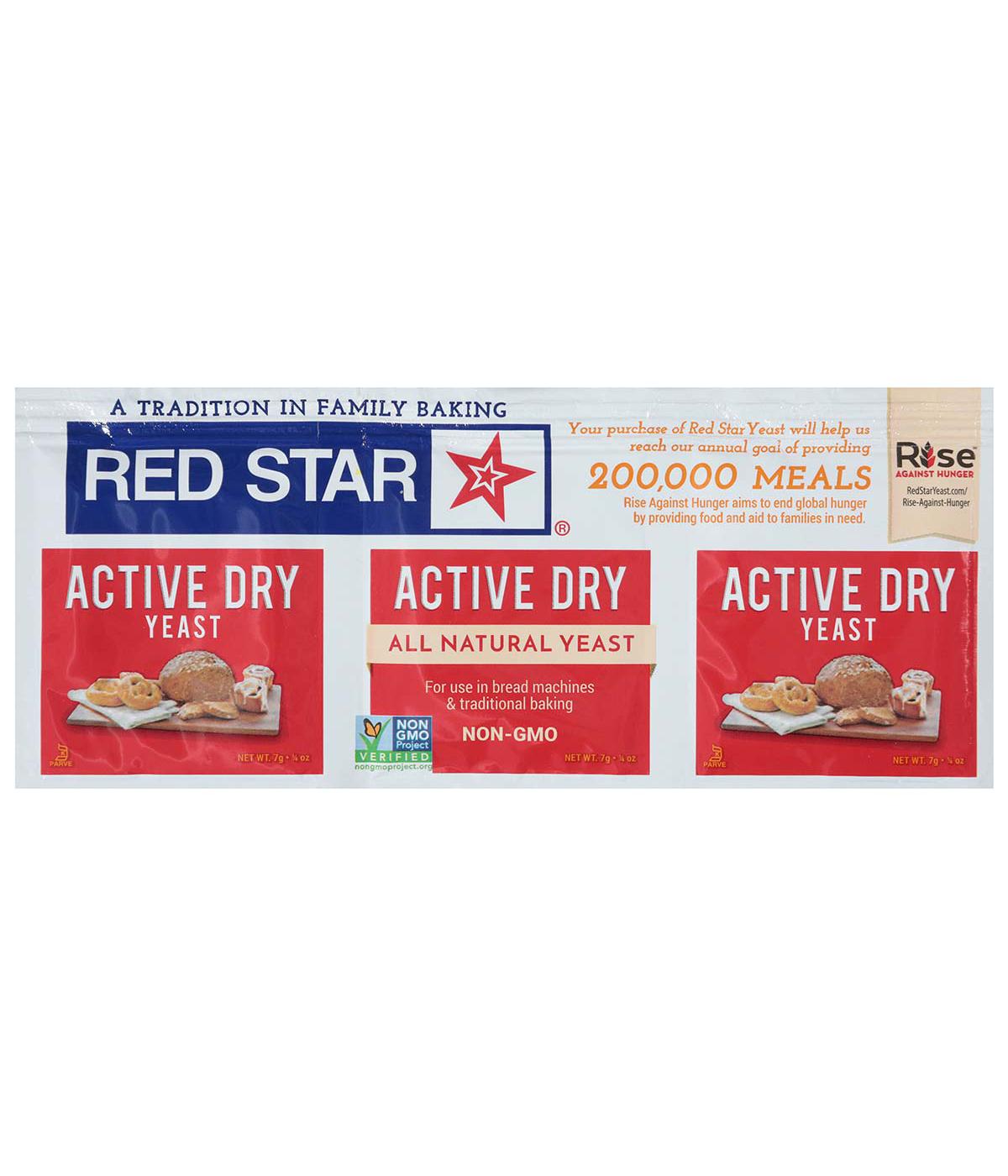 Red Star Active Dry Yeast - Original; image 1 of 2