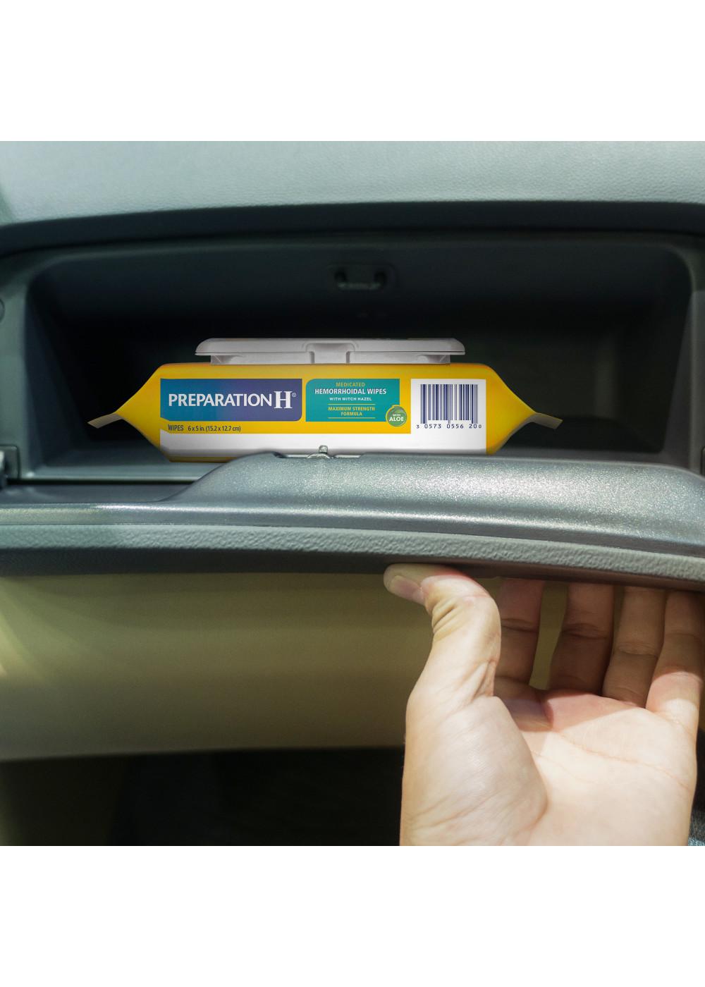 Preparation H Hemorrhoid Wipes with Witch Hazel for Skin Irritation Relief; image 4 of 5