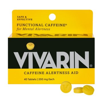Vivarin Caffeine Alertness Aid Tablets - 200 mg, 40 ct