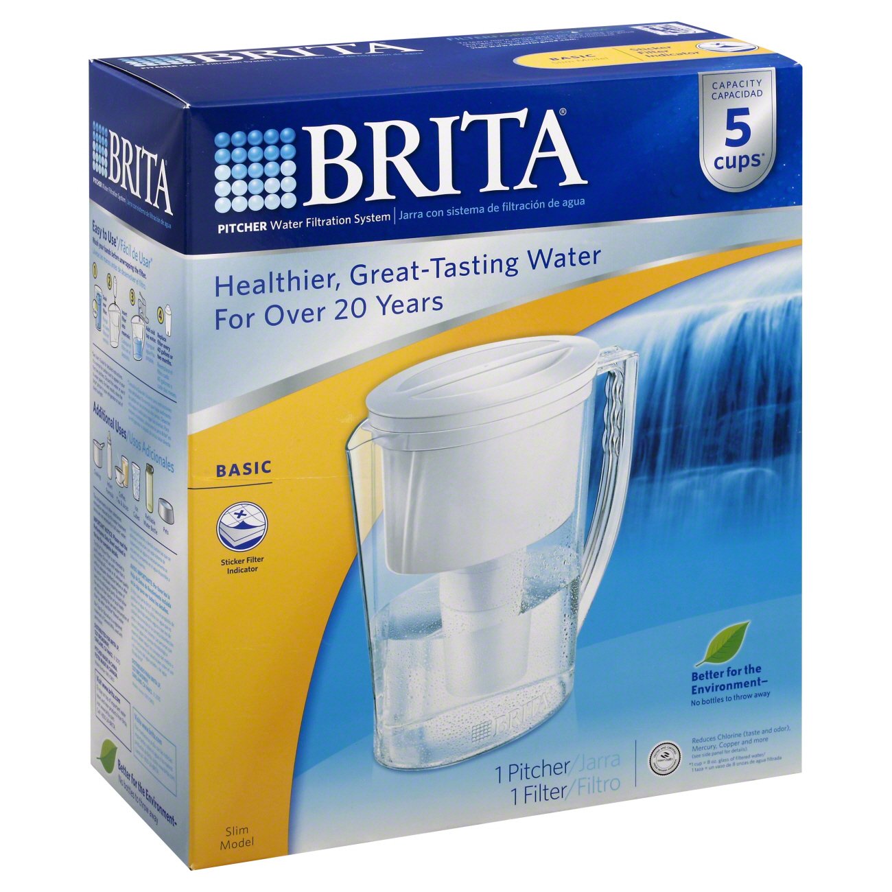 Brita Aqua & Green Soft Squeeze Water Filter Bottles - Shop Water Filters  at H-E-B