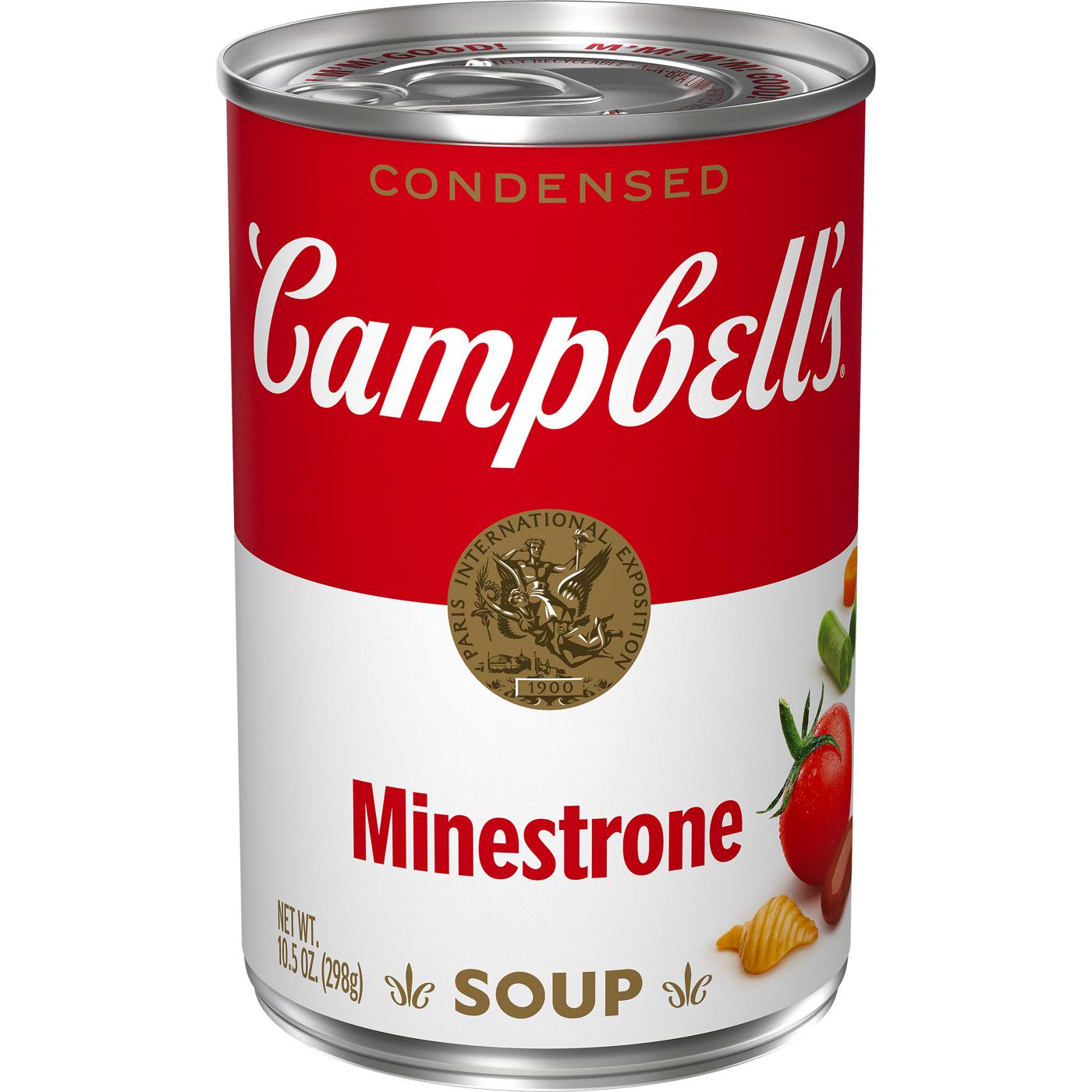 Campbell's Condensed Minestrone Soup; image 1 of 9