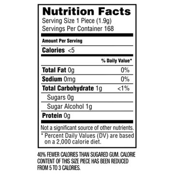 Orbit Spearmint Sugar Free Chewing Gum, 14 pc